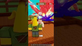 I Stole The New Plant From Him in Grow a Garden #roblox #growagarden