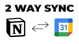 Link Google Calendar to Notion (Notion Automations Tutorial)