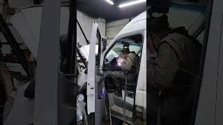 Привариваем руль чтоб не оторвали  