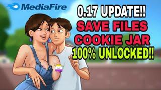 100% UNLOCKED SAVE FILES && COOKIE JAR for SUMMERTIME SAGA v0.17 (Full tutorial Android/pc)