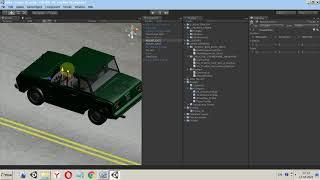 Unity3d C#  Урок Гонки 1-5 Урок создание своей игры гонки Сесть в автомобиль выйти из него