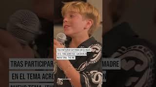 Los hijos de Shakira, Sasha y Milan, debutaron en la música #shakira