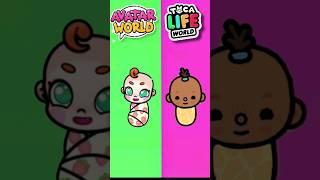 AVATAR WORLD VS TOCA BOCA . Which is Better?#avatarworld #tocaboca#genderswap #avatarworldgame