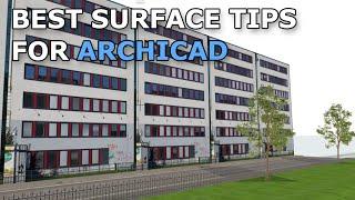 Best Surface / Material Tips for Archicad