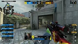 s1mple insane 4k with VAC wallbangs in overpass against forze