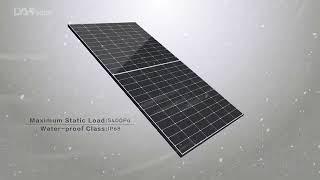 DAH Solar full screen solar panels - Topcon solar pv module - Upin Solar