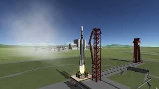 Modular Launch Pads v2.8 Demo: Atlas-Agena Service Tower