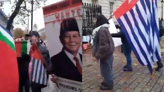 Kunjungan Prabowo ke London di hadang Free Maluku dan Papua Merdeka  || Manuskrip Papua