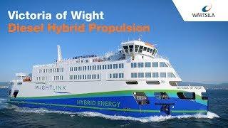 Victoria of Wight a Wartsila Hybrid Ferry | Wärtsilä