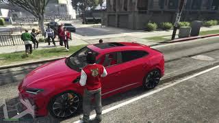 GTA 5 ROLEPLAY - CRIPS VS BLOODS PT.2( I THINK WE GOT A SNITCH )