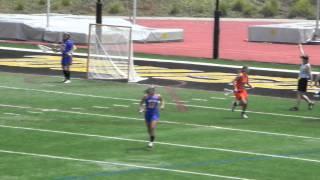 Tori Holland save Baltimore/Long Island girls lacrosse UA Underclass semifinals