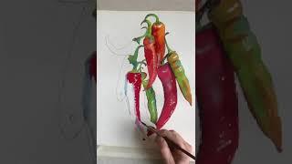 Painting "hot pepper"