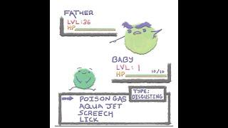 Baby vs Dad Pokemon Style