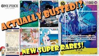 New Enel Looks RIDICULOUS! Great New Super Rares Revealed from EB-02! (One Piece TCG News)