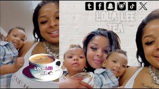 Chrisean and her son on ig live! Says Blueface using Karlissa to tarnish her name! 06.20.2025