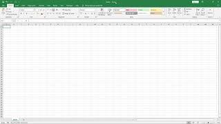 Excel 2019 Tutorials - 1.18. Title bar