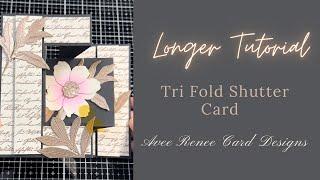 Tri Fold Shutter Card