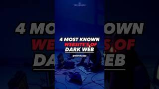 4 Most Known Websites Of Dark Web! #darkweb #tech #website #tips #shorts