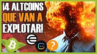 ¡4 ALTCOINS BARATAS que Van a EXPLOTAR! - Criptomonedas Vol. 20