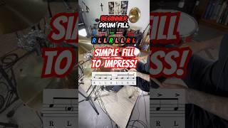 DRUM like a PRO: Beginner DRUM FILL Lesson