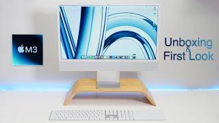 M3 iMac Unboxing, Comparison and First Look