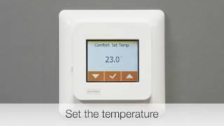 NGTouch Underfloor Heating Thermostat Comfort Mode