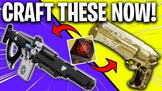 MUST HAVE CRAFTED WEAPONS From Each Category For Episode Revenant  | Destiny 2 Weapon Guide