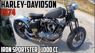 1974 Harley-Davidson 1000cc Iron Sportster - Test Ride and Specs