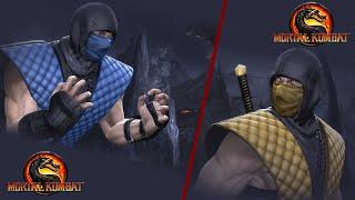 Mortal Kombat 9 Klassic Sub-Zero/Scorpion Tag Team Expert Arcade Ladder