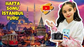 ELİF SİNEM HAFTASONU İSTANBUL TURU VLOG !! ANADOLU YAKASI KULE GEZİSİ !!