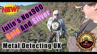 Metal Detecting UK, Amazing Silver And Gold For Julie's New Nox900 #minelabmanticore #equinox900