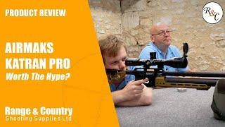 Worth The Hype? AirMaks Katran Pro Tactical Style Target PCP Rifle Review - Range and Country