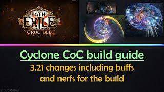 Cyclone CoC build guide updates for 3 21