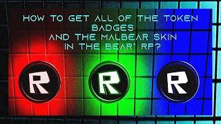 (LIMITED) How to get all of the token badges and the Malbear skin in the BEAR* RP | ROBLOX BEAR