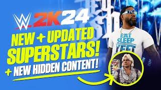 WWE 2K24: New & Updated Superstars, Hidden Content, Model Updates, New Attires, Creations & More!