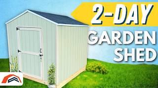 Complete DIY Shed Build | Basic 8x8