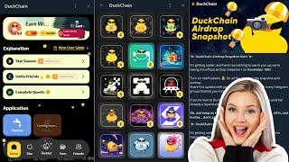 DuckChain Airdrop Eligibility Criteria ? DUCK Points, Star, NFTs, Eggs | Listing November 18th 🪂?