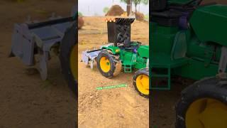 John Deere 4wd testing new rotavator 