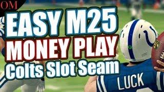 Madden 25 Next Gen | Money Play | Colts Slot Seam | Operation Madden