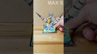 Mega Escavalier Pokémon Evolution TCG | AR Card by Max S #Shorts