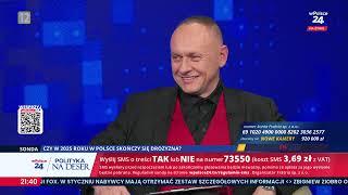 POLITYKA NA DESER | Krzysztof Feusette i Rafał Porzeziński (28.12.2024), cz.1