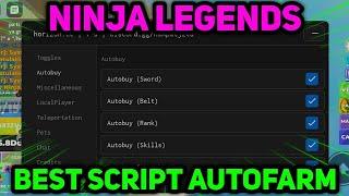 Ninja Legends Script Auto Farm OP Hub | Fluxus, Delta, Arceus X