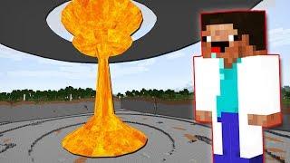 УЧЁНЫЙ НУБ ПРОТИВ САМЫЙ ОГРОМНЫЙ ЯДЕРНЫЙ ВЗРЫВ В МАЙНКРАФТ | Компот Minecraft