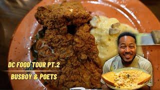 Washington DC Food Tour pt. 2 | Busboy & Poets