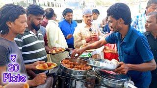 Crazy Bike Breakfast 20-/ in Hyderabad #streetfood #hyderabadstreetfood #new  #indianstreetfood