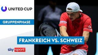 Frankreich  vs. Schweiz  - Gruppenphase | United Cup 2025 | Highlights - Sky Sport Tennis