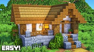 Minecraft: How To Build a Small Survival Starter House Tutorial | FunBook