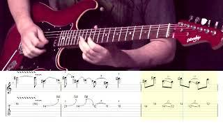 Ария - соло Пробил час. Guitar Tabs.