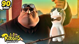 Rabbids are (still) out of control... 🫨 | RABBIDS INVASION  | 90mn Compilation | Cartoon for kids