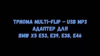 Обзор ТРИОМА Multi-Flip - USB MP3 адаптер для BMW X5 E53, E39, E38, E46. AUXINCAR